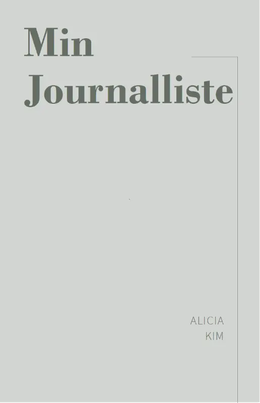 Journalliste green modern simple