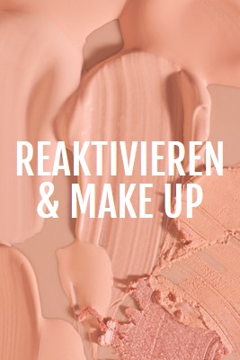Reaktivieren & Make-up pink modern-simple