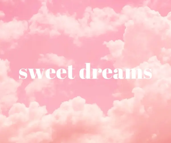 On cloud bedtime pink modern-simple