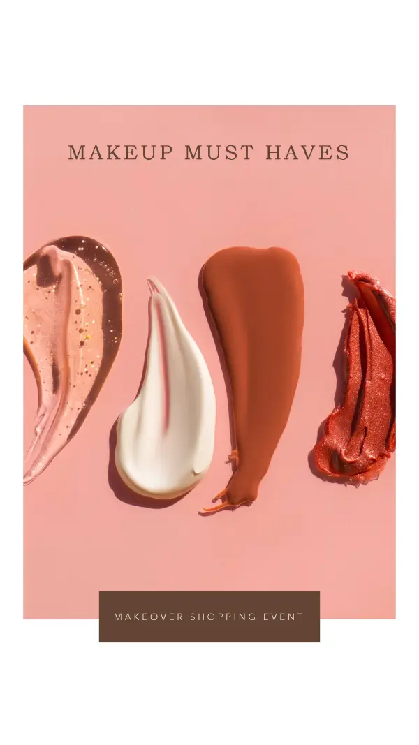 Makeup palette pink modern-simple