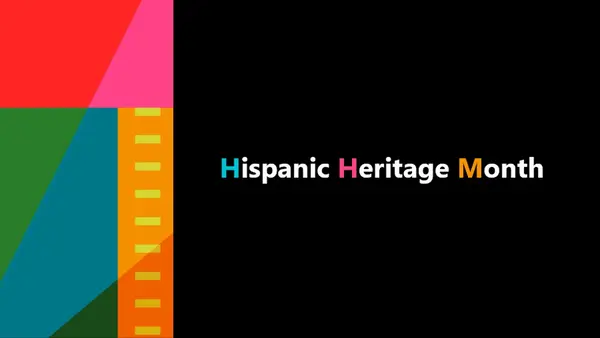 Hispanic Heritage Month presentation modern-simple