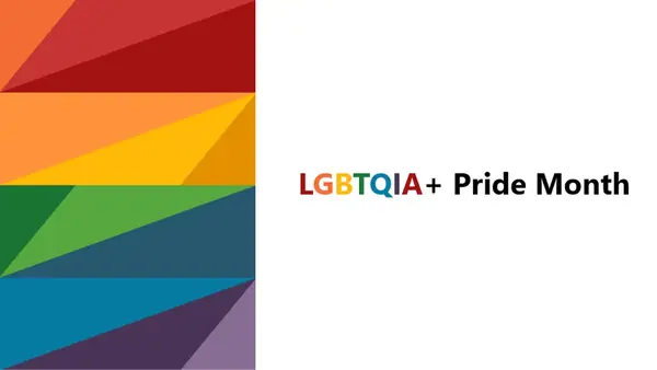 LGBTQIA Pride Month presentation modern-simple