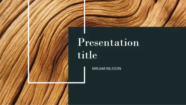 Dark wood presentation brown modern-simple
