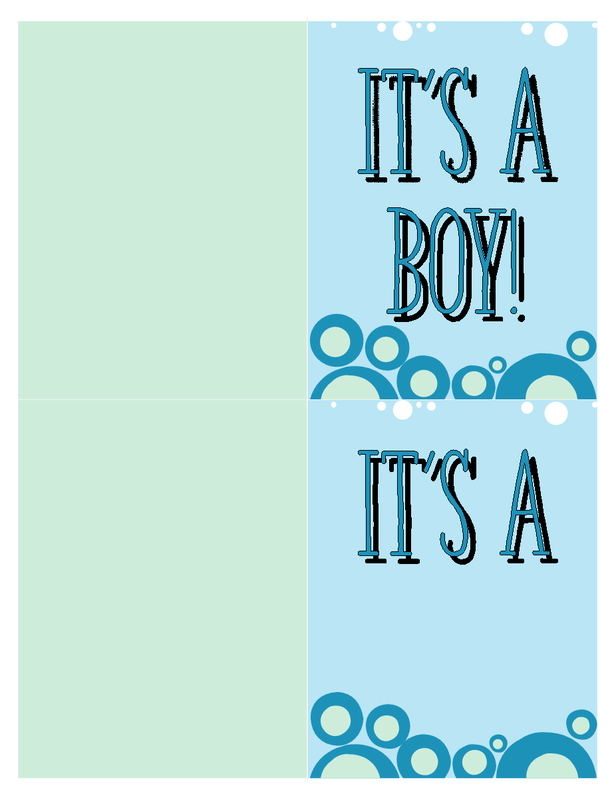 Baby shower invitation - boy blue whimsical-color-block