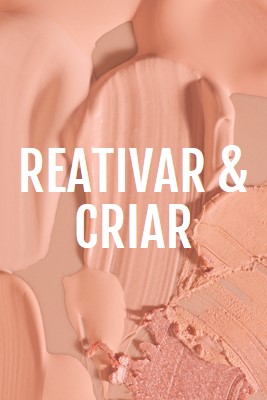 Reativar & maquilhagem pink modern-simple