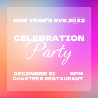 NYE celebration invite NYE celebration invite